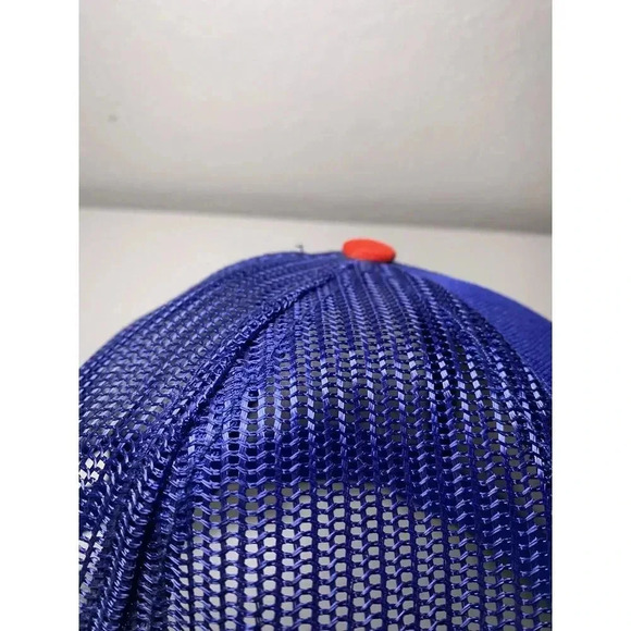 Vintage 80s Texas Rangers Snapback Trucker Mesh Snapback Hat Cap MLB Baseball - Picture 11 of 15